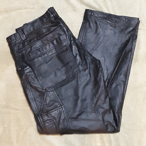 Leather riding pants - Picture 1 of 2